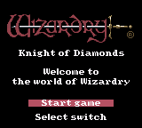 Wizardry III - Diamond no Kishi (Japan)